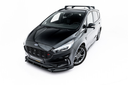 Spojler pod nárazník lipa Ford S-Max ST-Line Mk2 Facelift černý lesklý plast