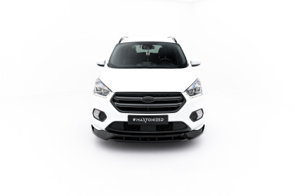 Spojler pod nárazník lipa Ford Kuga ST-Line Mk2 Facelift černý lesklý plast