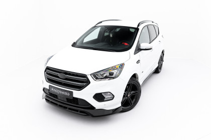Spojler pod nárazník lipa Ford Kuga ST-Line Mk2 Facelift černý lesklý plast