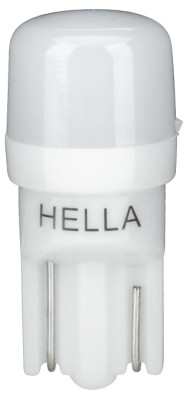 LED žárovka HELLA W5W WHITE 5000K 12V (2ks)