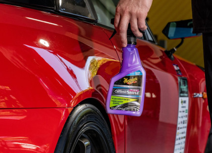 Meguiar's Hybrid Ceramic Tire Shine - keramická ochrana a lesk na pneumatiky, 473 ml
