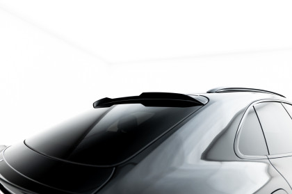 Prodloužení spoileru horní Porsche Macan EV Mk1 černý lesklý plast