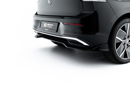 Spoiler zadního narázníku Volkswagen Golf Mk8 Facelift černý lesklý plast