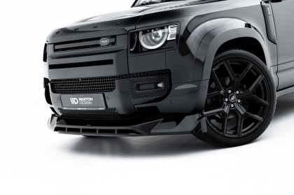 Spojler pod nárazník lipa Land Rover Defender Mk4 černý lesklý plast