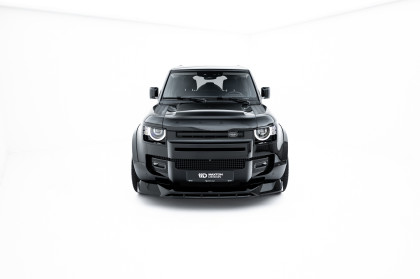 Spojler pod nárazník lipa Land Rover Defender Mk4 černý lesklý plast