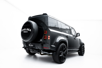 Spoiler zadního narázníku Land Rover Defender Mk4 černý lesklý plast