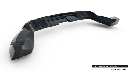 Spoiler zadního narázníku Land Rover Defender Mk4 černý lesklý plast