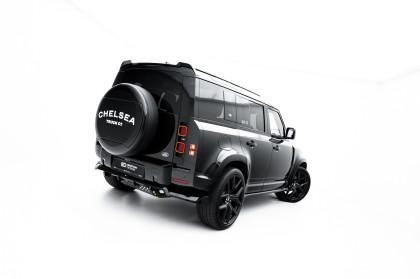 Prodloužení spoileru Land Rover Defender Mk4 černý lesklý plast