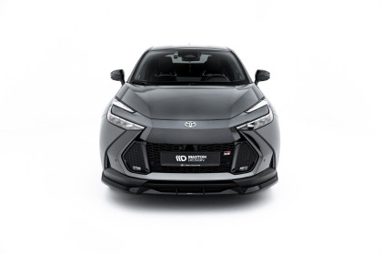 Spojler pod nárazník lipa Toyota C-HR Mk2 černý lesklý plast