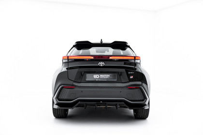 Prodloužení spoileru Toyota C-HR Mk2 černý lesklý plast