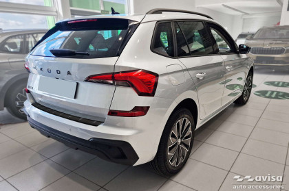 Ochranná lišta zadního nárazníku Avisa pro Škoda Kamiq 2024 - černá matná