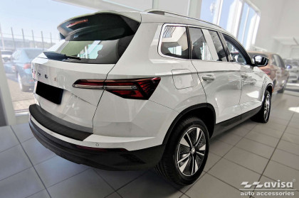 Ochranná lišta zadního nárazníku Avisa pro Škoda Karoq 2022 - černá matná