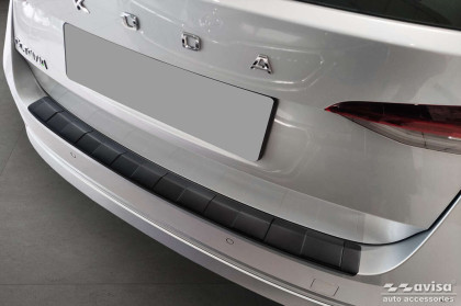 Ochranná lišta zadního nárazníku Avisa pro Škoda Octavia IV Combi 2019- černá matná