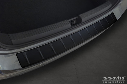 Ochranná lišta zadního nárazníku Avisa pro Škoda Superb 4 Liftback - černá matná