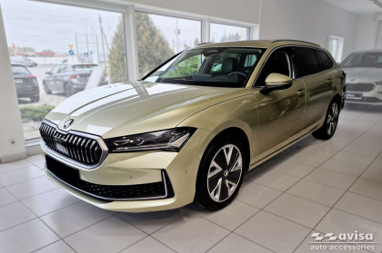 Ochranná lišta zadního nárazníku Avisa pro Škoda Superb 4 Kombi - černá matná