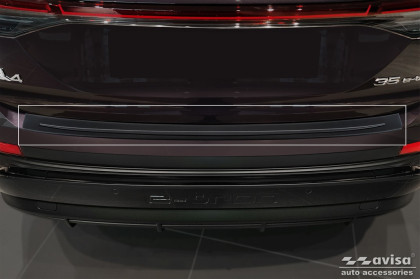Ochranná lišta zadního nárazníku Avisa pro Audi A4 B9 Kombi 2015-  černá matná