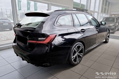 Ochranná lišta zadního nárazníku Avisa pro BMW 3 G21 VII Touring M-Paket 2022-  černá matná