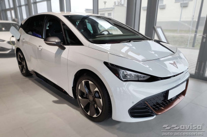 Ochranná lišta zadního nárazníku Avisa pro Cupra Born Hatchback 5D 2021-  černá matná