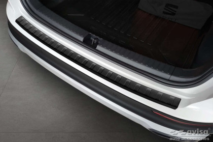 Ochranná lišta zadního nárazníku Avisa pro SEAT ATECA 5d crossover  2016-  černá matná