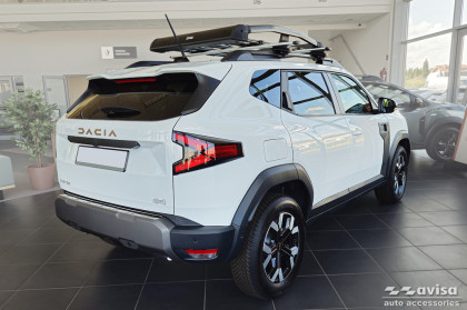 Prahové ochranné nerezové lišty Avisa pro Dacia Duster 3 2024-  stříbrné broušené