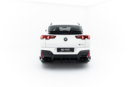 Spoiler zadního narázníku BMW X2 M35i U10 černý lesklý plast