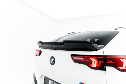 Prodloužení spoileru BMW X2 M35i U10 černý lesklý plast