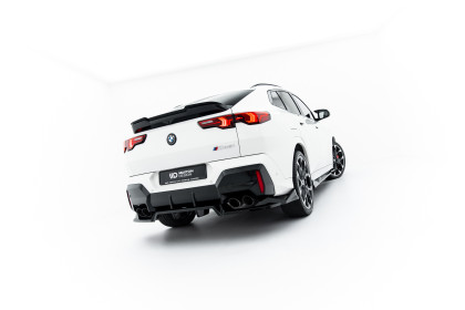Prodloužení spoileru BMW X2 M35i U10 černý lesklý plast