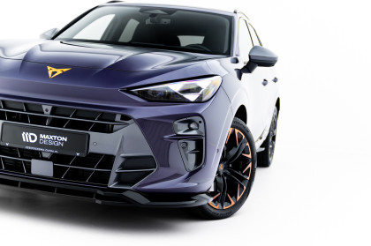 Spojler pod nárazník lipa V.2 Cupra Terramar Mk1 černý lesklý plast