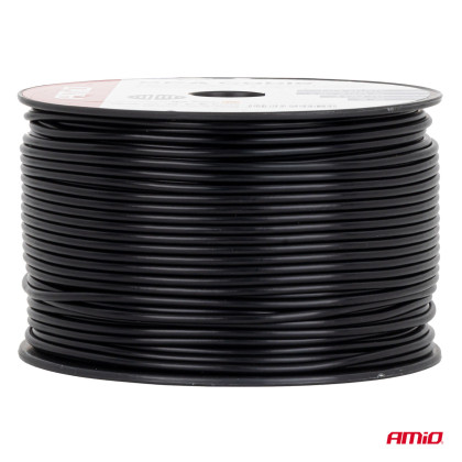 Jednožilový reproduktorový vodič CCA 1x1mm2 100m 5A 12/230V AMIO-04454