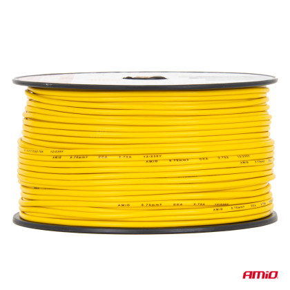 Jednožilový reproduktorový vodič CCA 1x0.75mm2 100m 3.75A 12/230V AMIO-04447