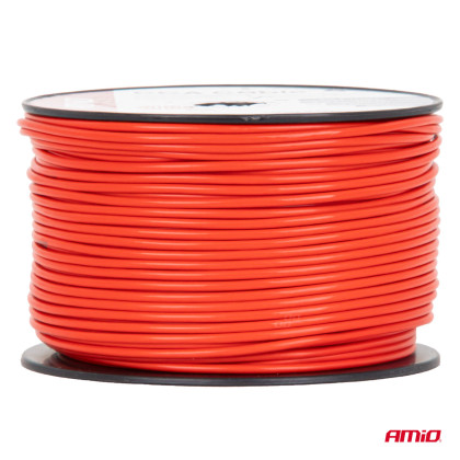 Jednožilový reproduktorový vodič CCA 1x1 mm2 100 m 5 A 12/230 V AMIO-04451