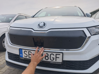 Zimní clona masky chladiče Škoda Karoq 2021- po faceliftu