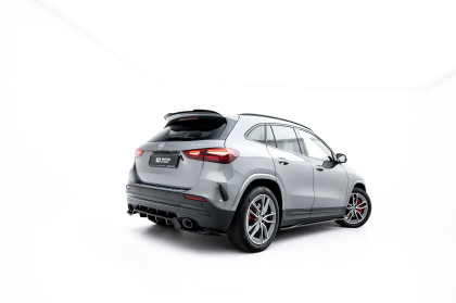 Spoiler zadního narázníku Mercedes-AMG GLA 35 H247 Facelift černý lesklý plast