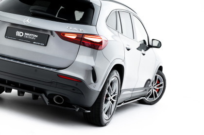 Spoiler zadního narázníku Mercedes-AMG GLA 35 H247 Facelift černý lesklý plast