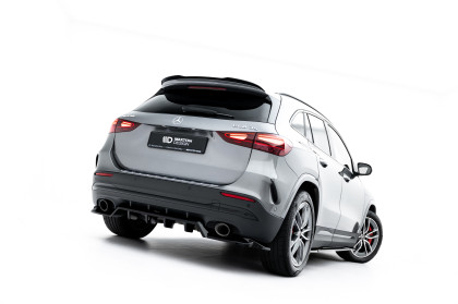 Spoiler zadního narázníku Mercedes-AMG GLA 35 H247 Facelift černý lesklý plast