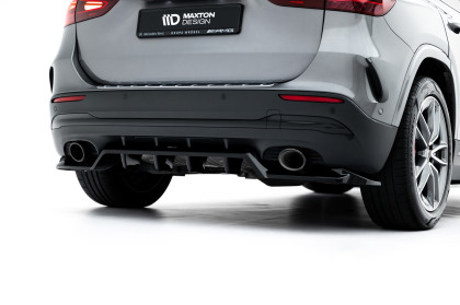 Spoiler zadního narázníku Mercedes-AMG GLA 35 H247 Facelift černý lesklý plast