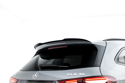 Prodloužení spoileru Mercedes-AMG GLA 35 H247 Facelift černý lesklý plast
