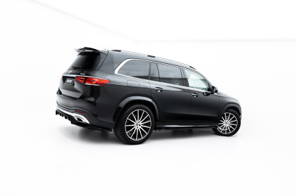 Prahové lišty V.2 Mercedes-Benz GLS AMG-Line X167 Facelift černý lesklý plast