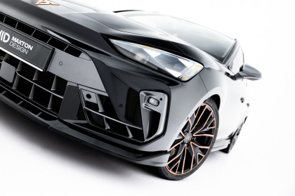 Spojler pod nárazník lipa V.1 Cupra Leon ST / Hatchback Mk1 Facelift černý lesklý plast