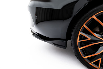 Splittery zadní boční V.3 Cupra Leon ST Mk1 Facelift černý lesklý plast