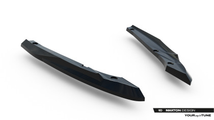 Splittery zadní boční V.4 Cupra Leon ST Mk1 Facelift černý lesklý plast