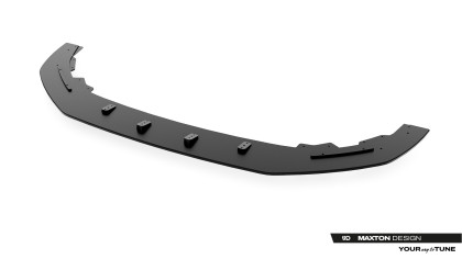 Street pro spoiler pod nárazník lipa Cupra Leon ST / Hatchback Mk1 Facelift černo červený
