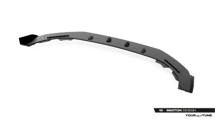 Street pro spoiler pod nárazník lipa + flaps Cupra Leon ST / Hatchback Mk1 Facelift černý