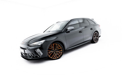 Prahové lišty Street pro Cupra Leon ST / Hatchback Aero Mk1 / Mk1 Facelift černé