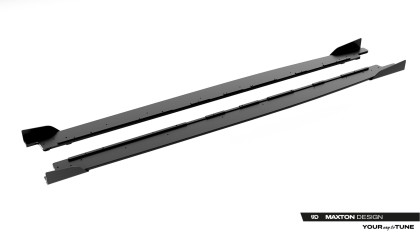 Prahové lišty Street pro + flaps Cupra Leon ST / Hatchback Aero Mk1 / Mk1 Facelift černé
