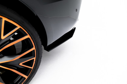 Splittery zadní boční Street Pro Cupra Leon ST Mk1 Facelift černo červený