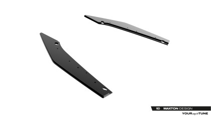 Splittery zadní boční Street Pro Cupra Leon ST Mk1 Facelift černo červený