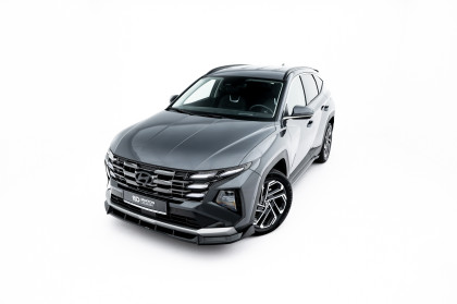 Spojler pod nárazník lipa Hyundai Tucson Mk4 Facelift černý lesklý plast