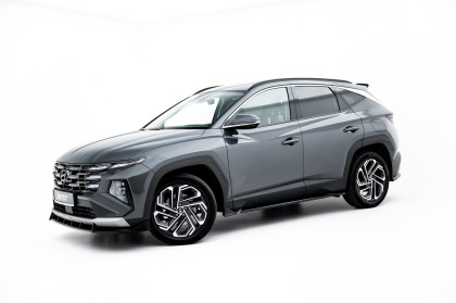 Prahové lišty Hyundai Tucson Mk4 Facelift černý lesklý plast