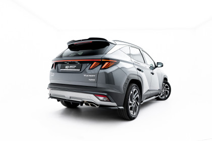 Prodloužení spoileru Hyundai Tucson Mk4 Facelift černý lesklý plast